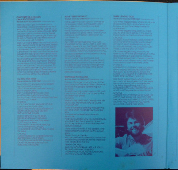 Chris Foley (6) : Can’t Get To Heaven On A Rocket Ship  (LP, Album)