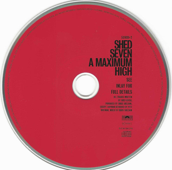 Shed Seven : A Maximum High (CD, Album)