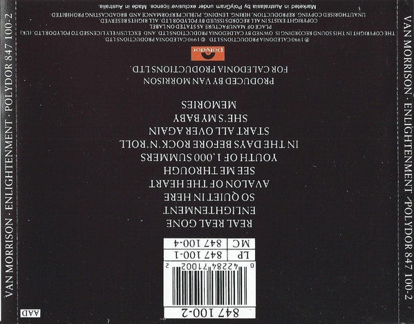 Van Morrison : Enlightenment (CD, Album)