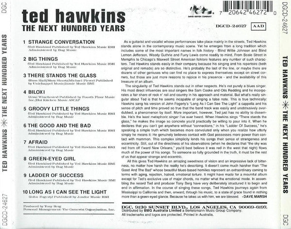 Ted Hawkins : The Next Hundred Years (CD, Album)