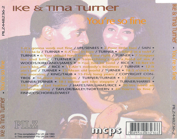 Ike & Tina Turner : You're So Fine (CD, Comp)