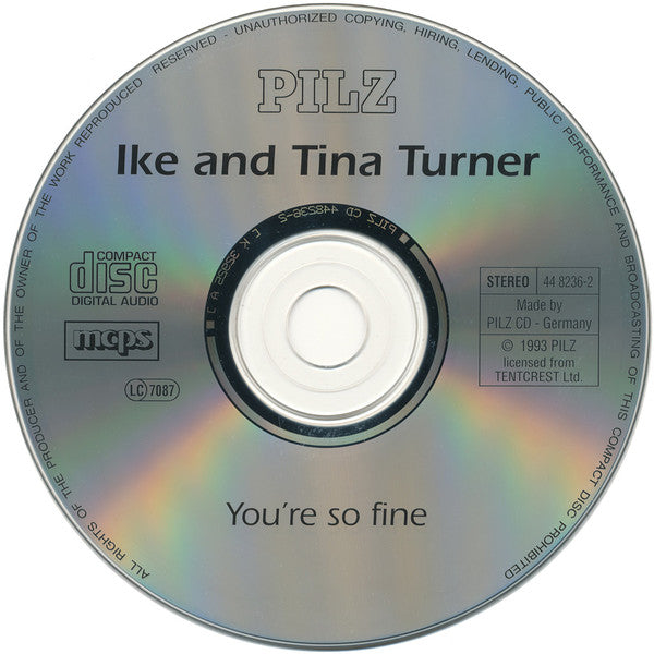 Ike & Tina Turner : You're So Fine (CD, Comp)