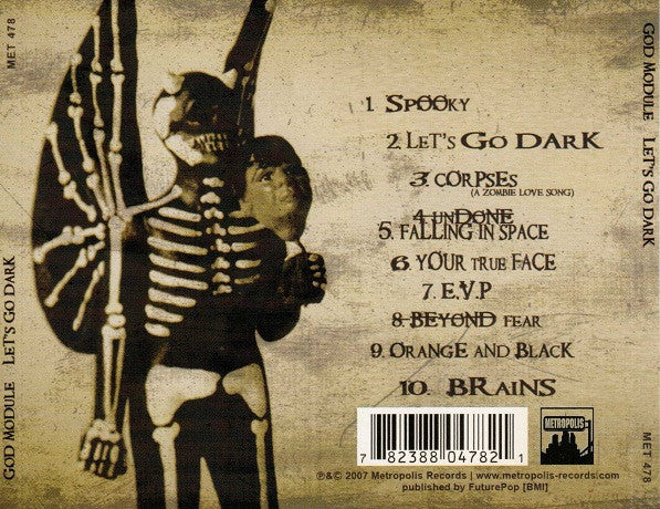 God Module : Let's Go Dark (CD, Album)