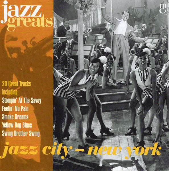 Various : Jazz City - New York (CD, Comp, Mono)