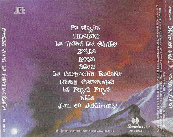 Carlos Vives : La Tierra Del Olvido (CD, Album)