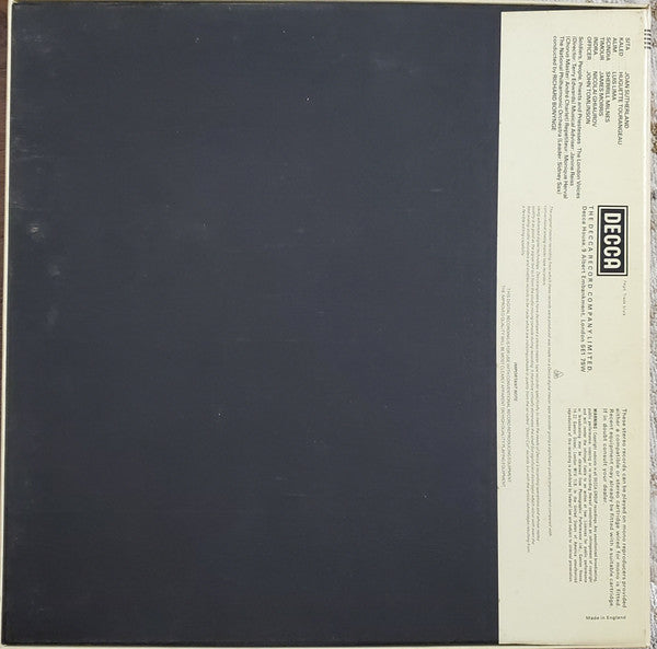 Jules Massenet - Joan Sutherland · Sherrill Milnes · Huguette Tourangeau · Nicolai Ghiaurov · Luis Lima · James Morris (5), National Philharmonic Orchestra, Richard Bonynge : Le Roi De Lahore (3xLP + Box)