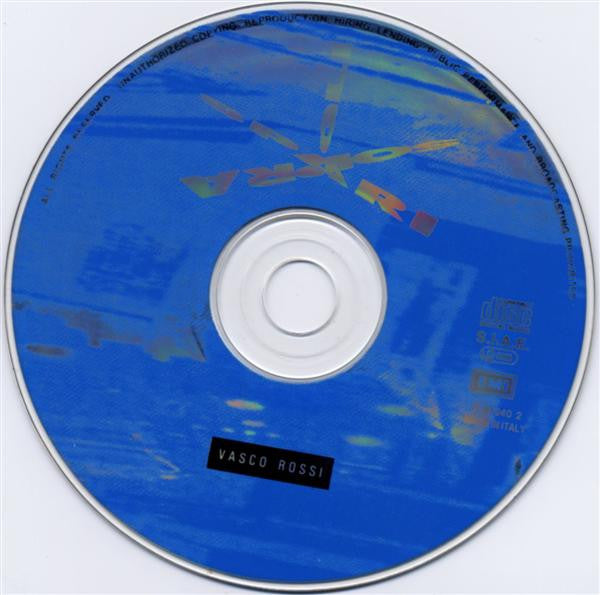 Vasco Rossi : Gli Spari Sopra (CD, Album)