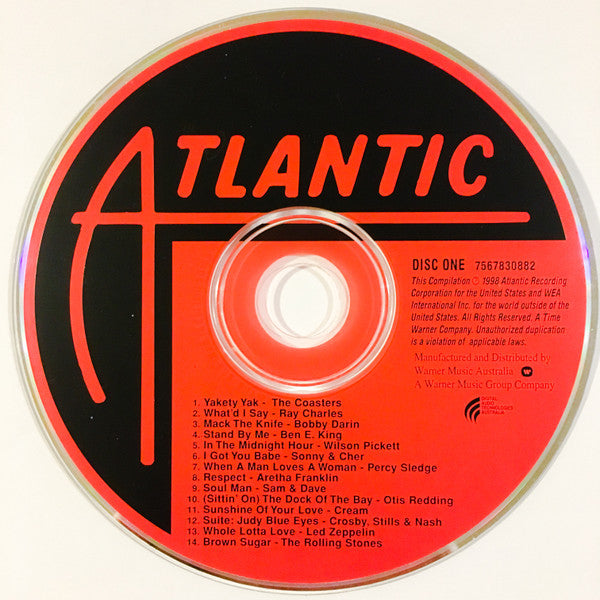 Various : Atlantic Records 50 Years The Gold Anniversary Collection (2xHDCD, Comp)
