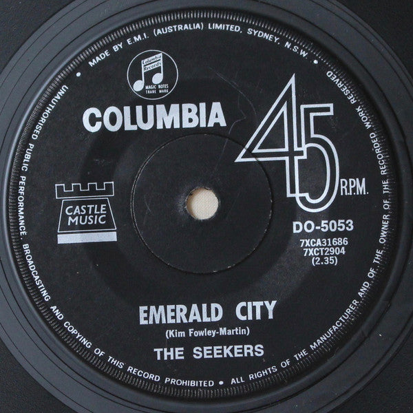 The Seekers : Emerald City (7", Single)
