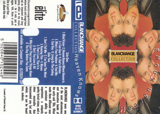 Blancmange : Blancmange Collection: Heaven Knows (Cass, Comp)
