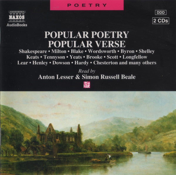 Anton Lesser, Simon Russell Beale : Popular Poetry - Popular Verse (2xCD, Album)