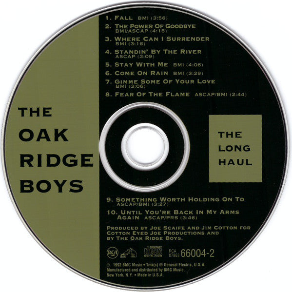 The Oak Ridge Boys : The Long Haul (CD, Album)