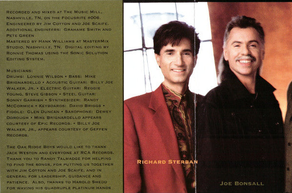 The Oak Ridge Boys : The Long Haul (CD, Album)