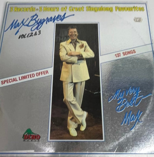 Max Bygraves : My Very Best Vol 1,2,& 3 (3xLP, Comp)