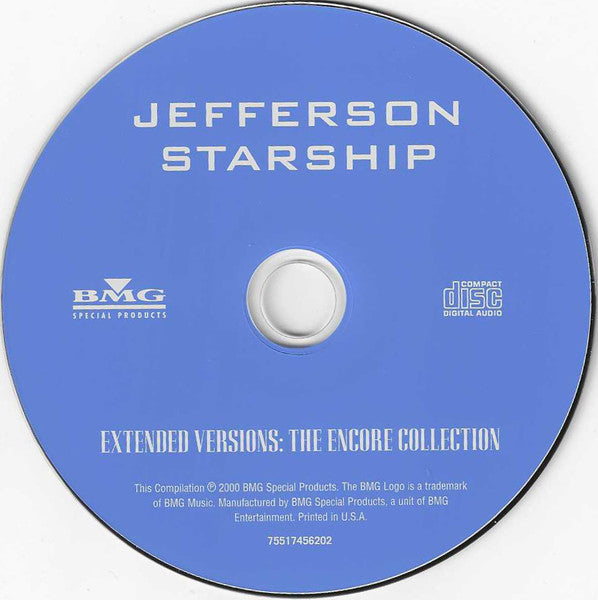 Jefferson Starship : Extended Versions (CD, Comp)