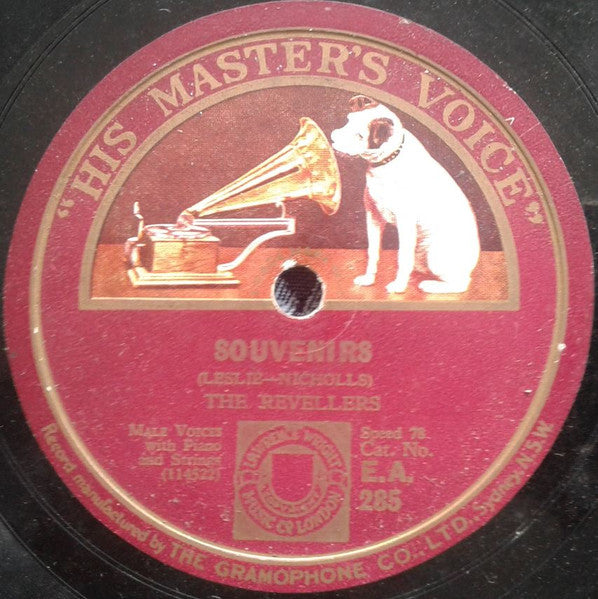 The Revelers (2) : Souvenirs / Nola (Shellac, 10")