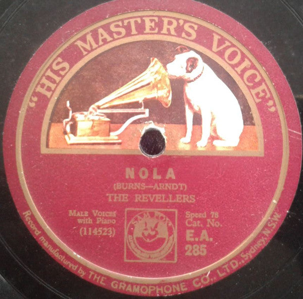 The Revelers (2) : Souvenirs / Nola (Shellac, 10")