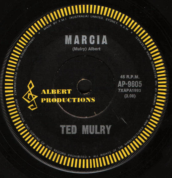Ted Mulry : Marcia (7", Single)