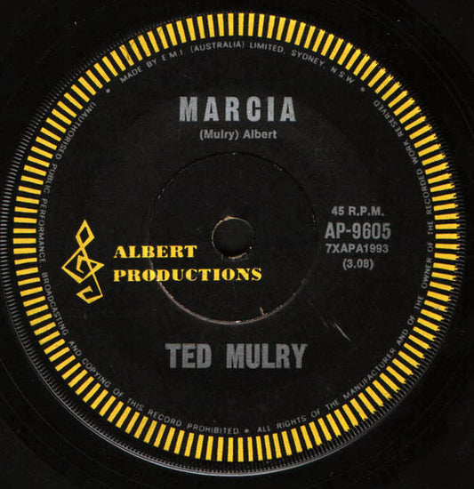 Ted Mulry : Marcia (7", Single)