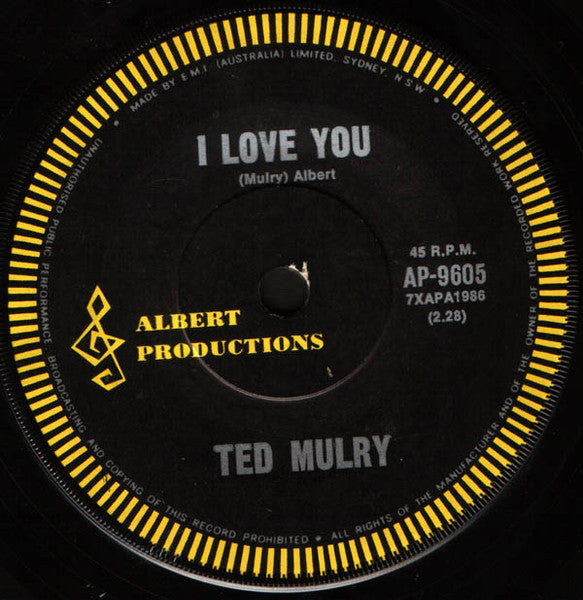 Ted Mulry : Marcia (7", Single)