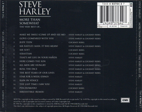 Steve Harley : More Than Somewhat: The Very Best Of... (CD, Comp)