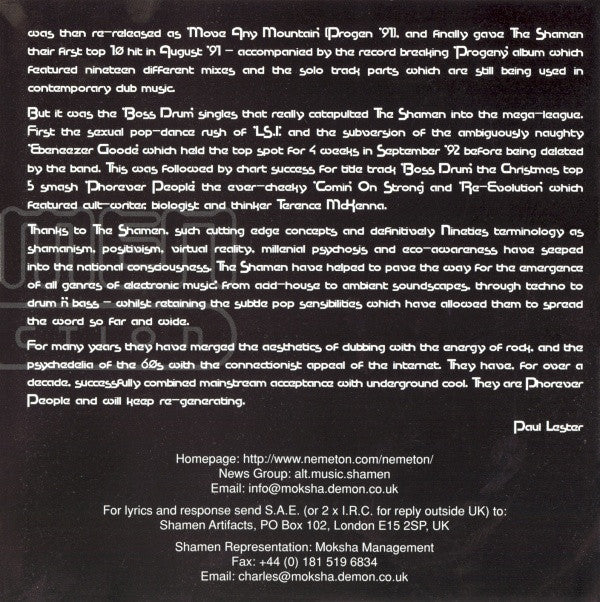 Shamen* : Collection (CD, Comp)