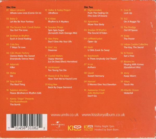 Various : KISStory Dance Classics (2xCD, Comp)