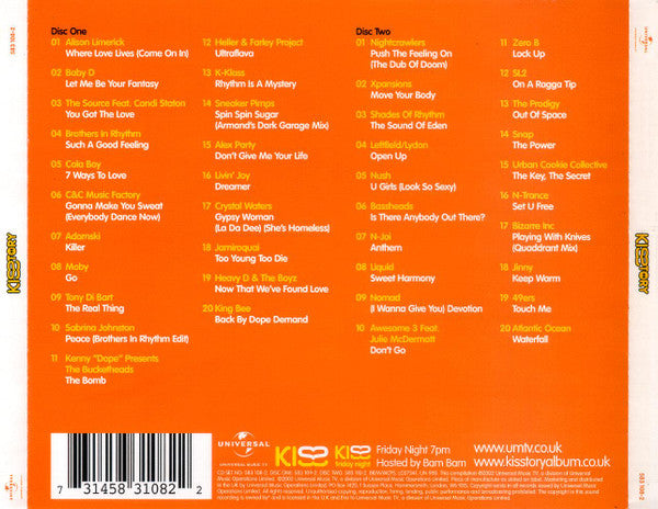 Various : KISStory Dance Classics (2xCD, Comp)
