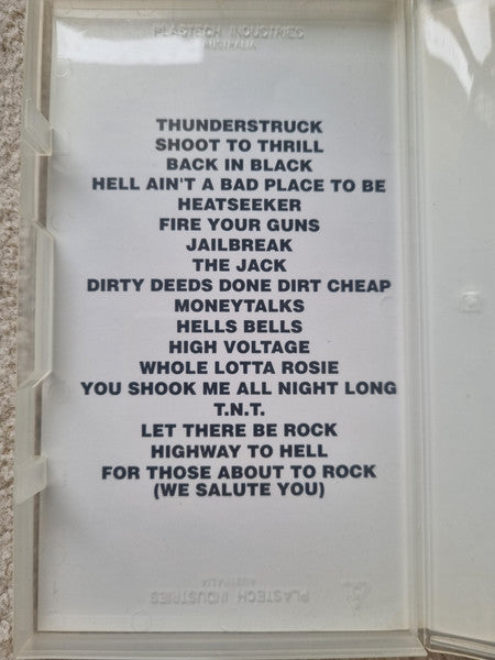 AC/DC : Live At Donington (VHS, PAL)