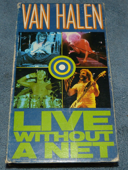 Van Halen : Live Without A Net (VHS, PAL)