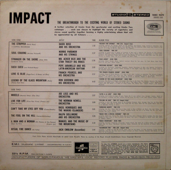 Various : Impact (LP, Comp, RE)