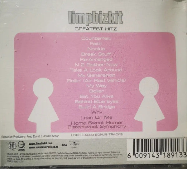 Limpbizkit* : Greatest Hitz (CD, Comp)