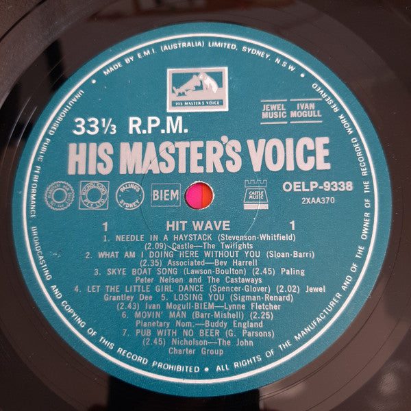 Various : Hit Wave (LP, Comp, Mono, RE)