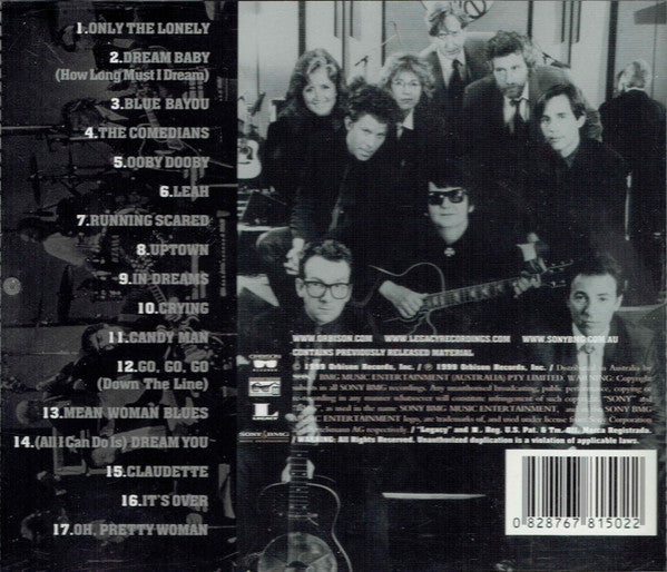 Roy Orbison : Black And White Night (CD, Album, RE)