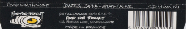 Dweezil Zappa : Stayin' Alive (CD, Single)