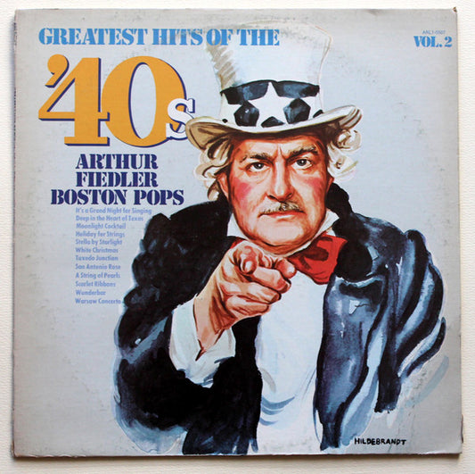Arthur Fiedler, Boston Pops Orchestra : Greatest Hits Of The '40s Vol. 2 (LP, Comp)