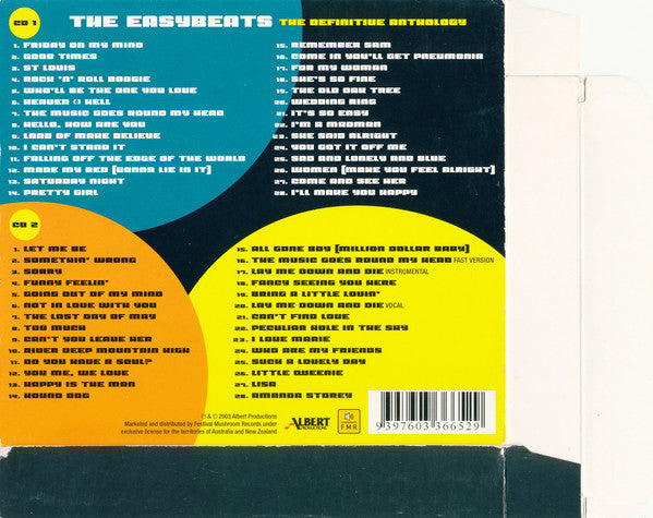 The Easybeats : The Definitive Anthology (2xCD, Comp, RE)