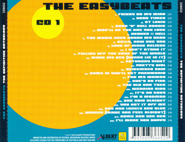 The Easybeats : The Definitive Anthology (2xCD, Comp, RE)