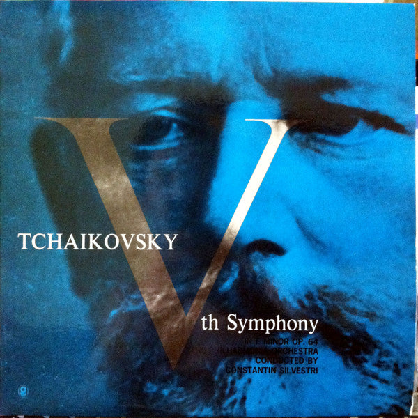 Pyotr Ilyich Tchaikovsky / Philharmonia Orchestra Conducted By Constantin Silvestri : Vth Symphony In E Minor, Op. 64 (LP, Album, Club, RE)