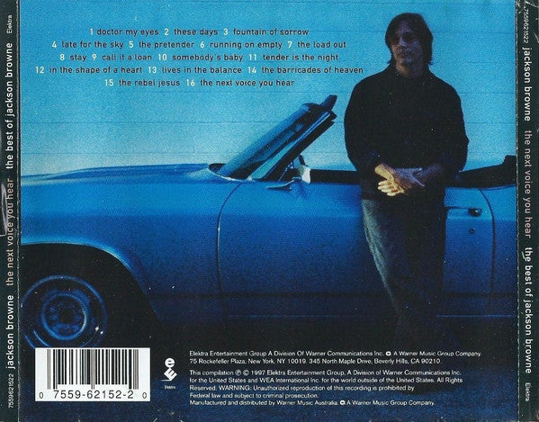 Jackson Browne : The Next Voice You Hear - The Best Of Jackson Browne (CD, Comp)