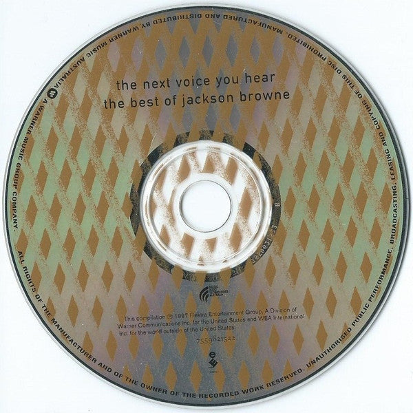 Jackson Browne : The Next Voice You Hear - The Best Of Jackson Browne (CD, Comp)
