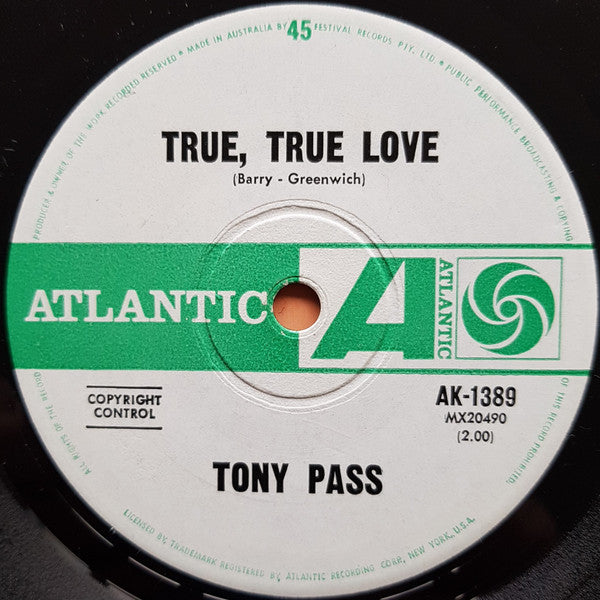 Tony Pass : Spring Fever (7", Single)