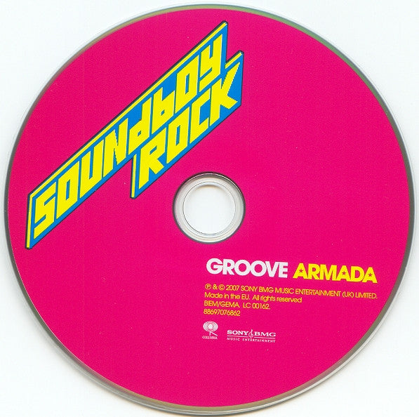 Groove Armada : Soundboy Rock (CD, Album, Ltd)