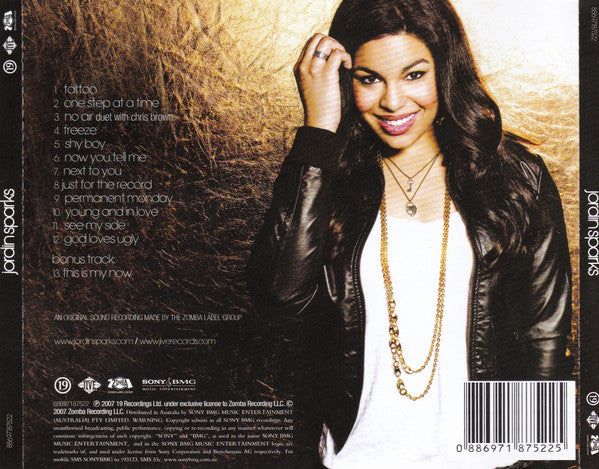Jordin Sparks : Jordin Sparks (CD, Album)