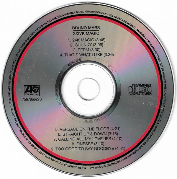 Bruno Mars : XXIVK Magic (CD, Album)