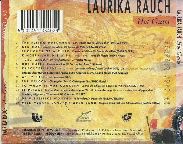 Laurika Rauch : Hot Gates (CD, Album)