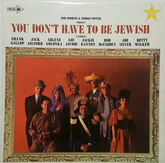 Bob Booker And George Foster : Present: You Don't Have To Be Jewish (LP, Album)