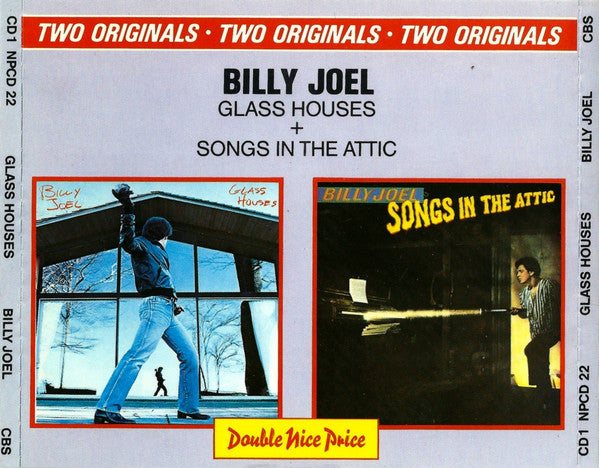 Billy Joel : Glass Houses / Songs In The Attic (2xCD, Album, RE + Box, Comp)