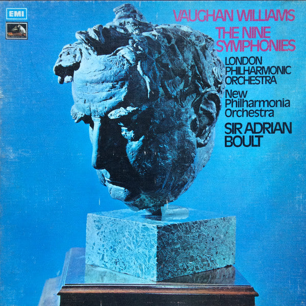 Vaughan Williams*, London Philharmonic Orchestra, New Philharmonia Orchestra, Sir Adrian Boult : The Nine Symphonies (9xLP, Comp + Box)