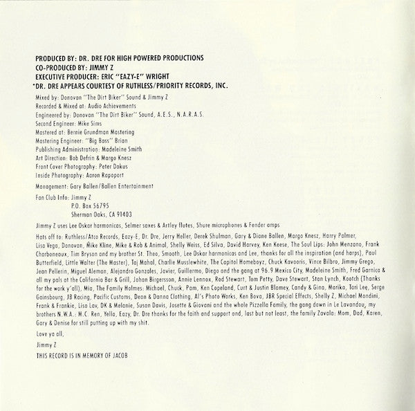 Jimmy Z : Muzical Madness (CD, Album, SRC)